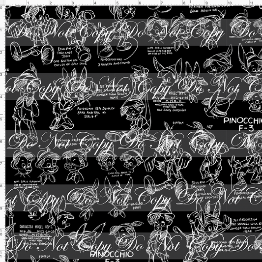 Conscience be your guide - sketch - black - regular scale