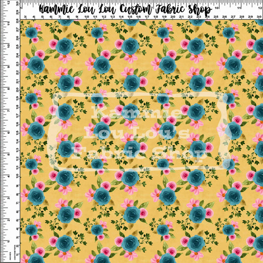 Country Roads - Yellow Floral