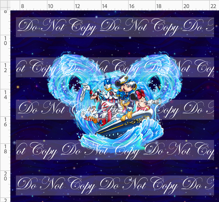 Cruise into Magic-Panel-characters and words-navy-mouse head-adult
