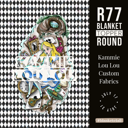 Deck of Cards -  Full Size Blanket Panel 58W x 72H