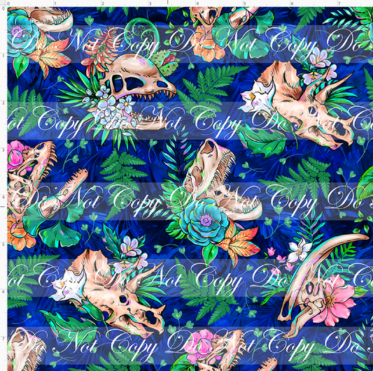 Dino Expedition - Bones - navy - small scale