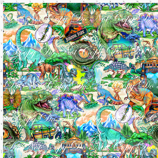 Dino Expedition - Main - tan - regular scale