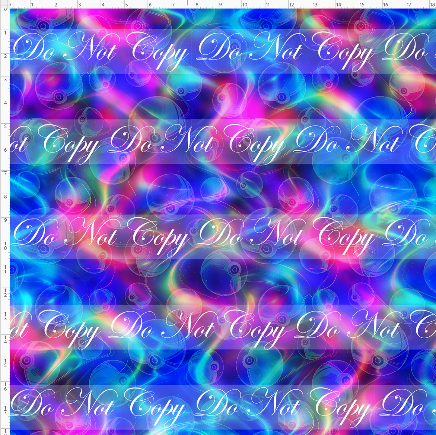 Elemental Critters - pink blue - background