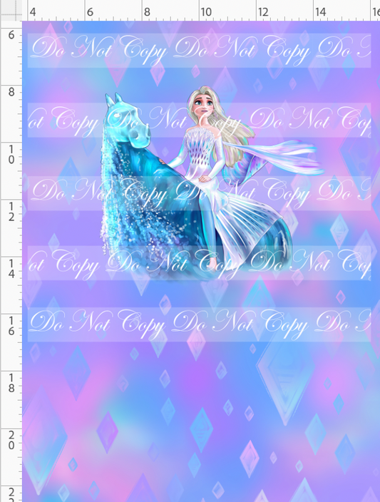 Enchanted Forrest - horse - panel - child