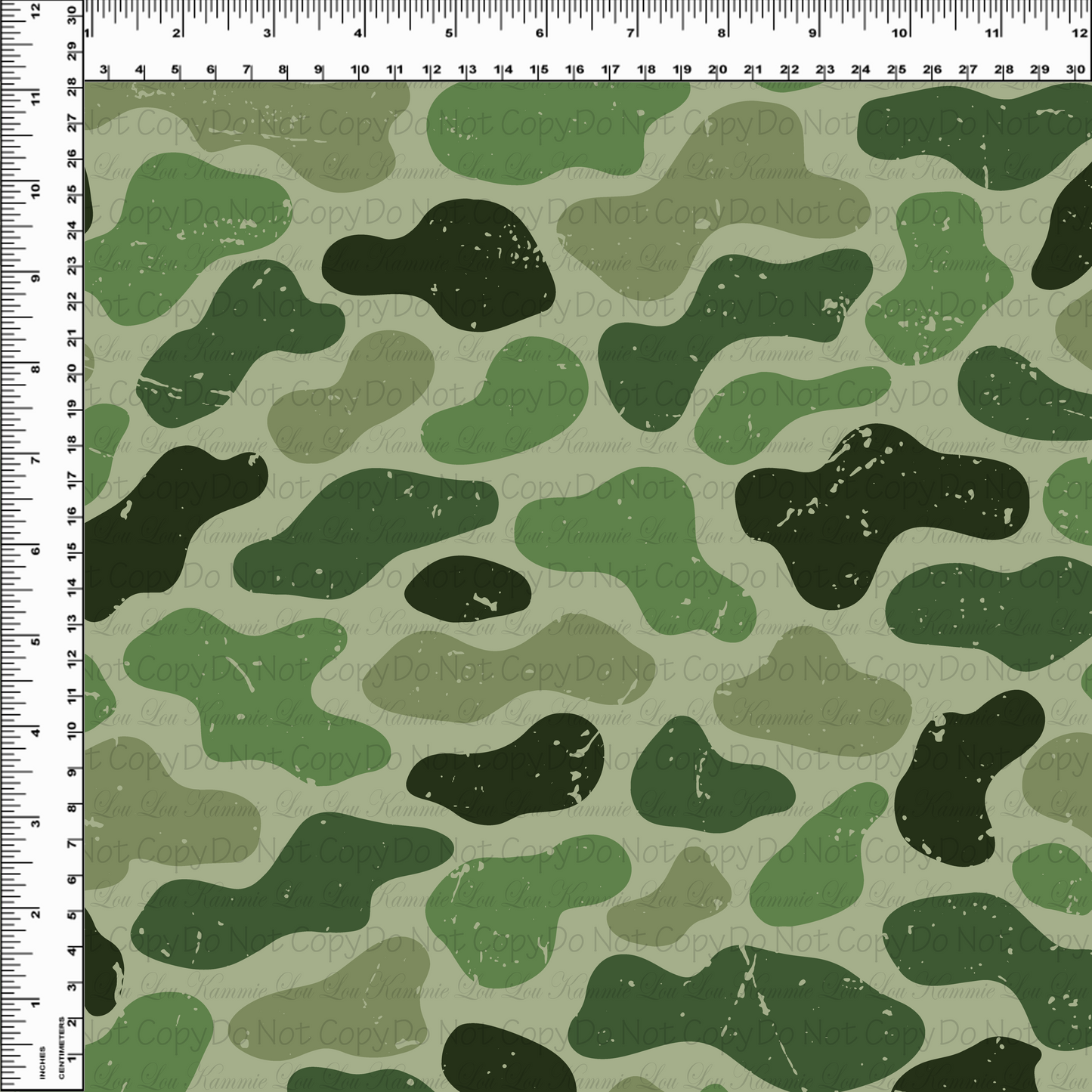 Endless Essentials - CAMOFLAUGE - Distressed Duck - Green