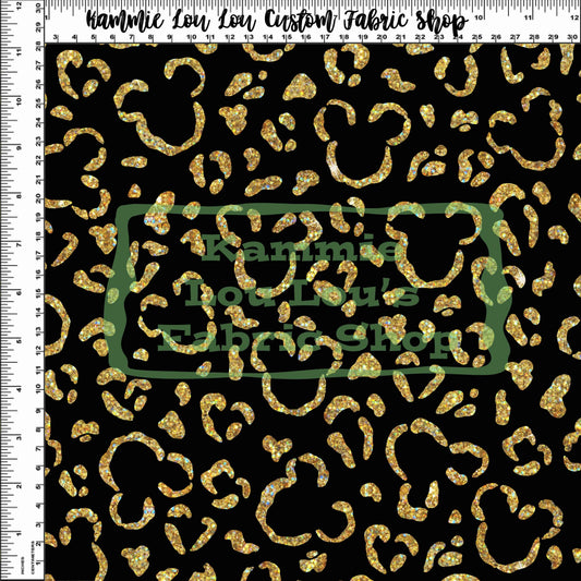 Endless Essentials - Wild Silhouettes - Black with Gold - Regular Scale