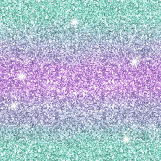 Endless Essentials: Kammieland Glitters - Mint Purple Ombre