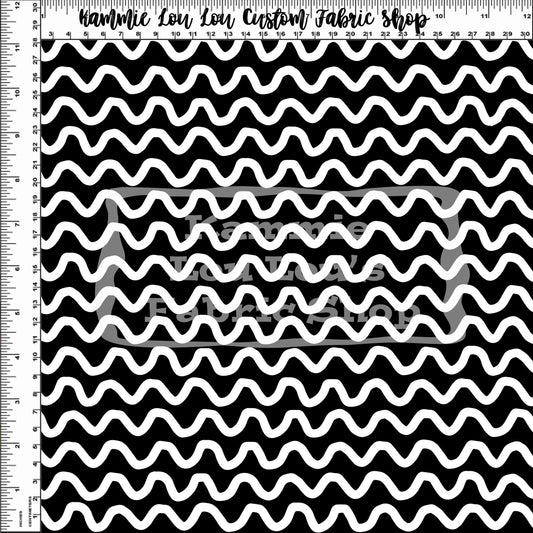 Endless Essentials: Monochrome Madness - BW Squiggle