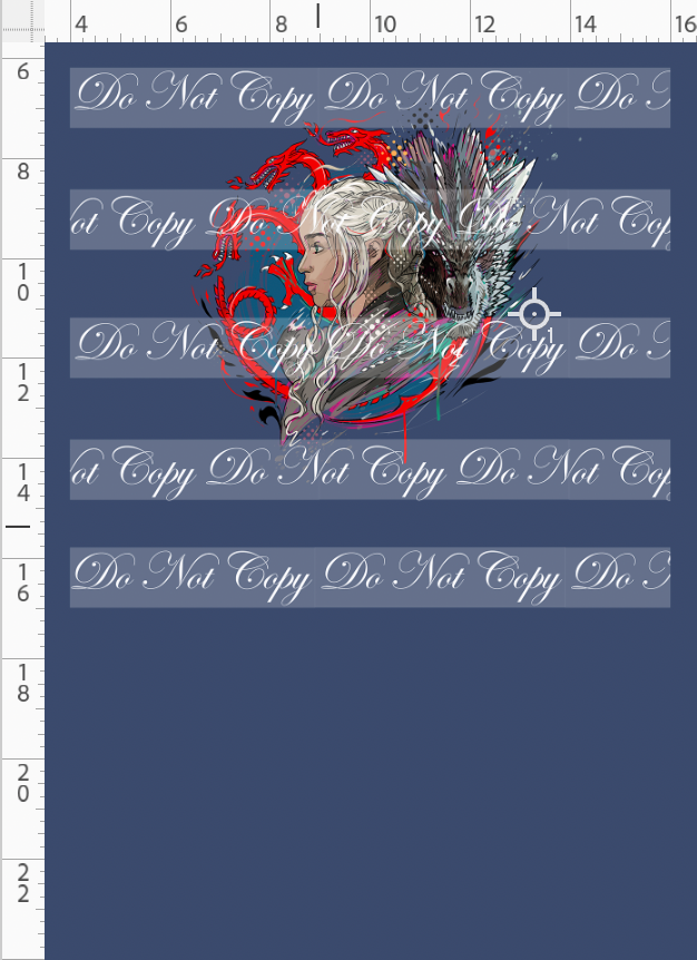 Fire and Blood-Panel-Breaker of chains and dragon-blue-child