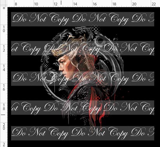 Fire and Blood-Panel-The Black Queen-black-adult