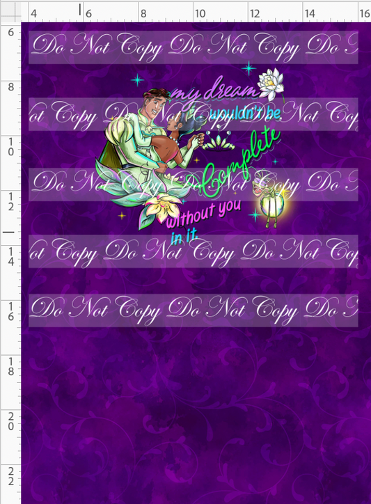 Frogs & Fireflies-Panel for main-Purple-couple-child