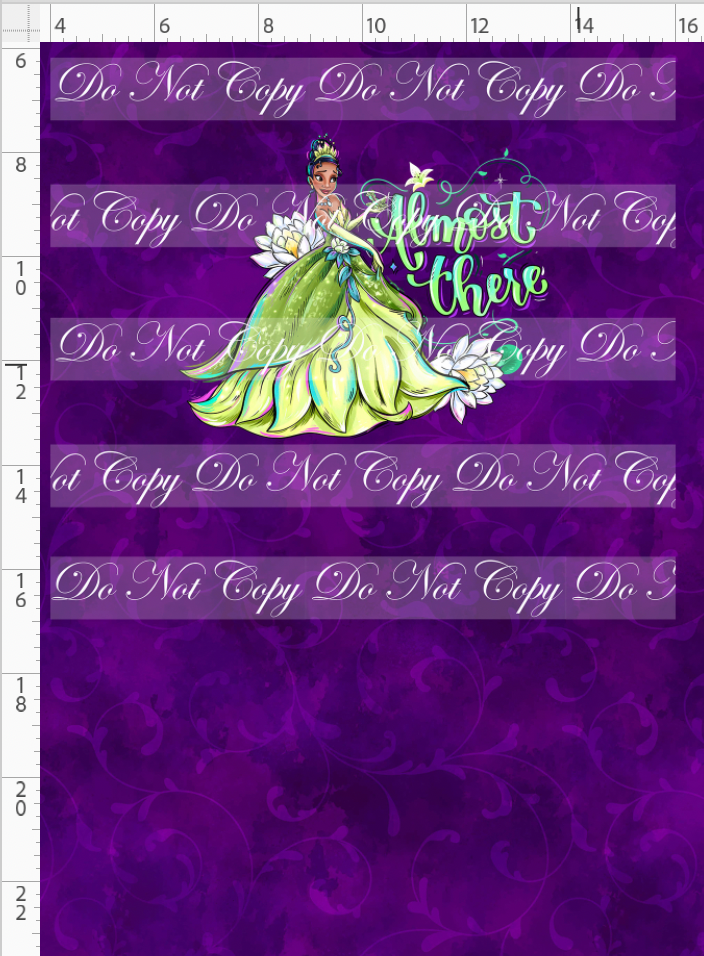 Frogs & Fireflies-Panel for main-purple-princess-child
