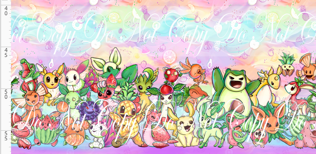 Fruity Critters-Double Border