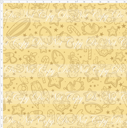 Gingerbread 626 - Cookie Outlines - large scale