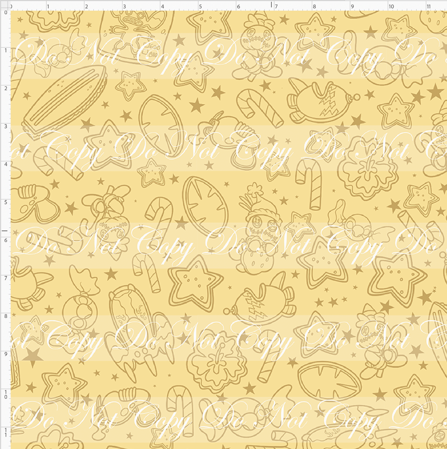 Gingerbread 626 - Cookie Outlines - regular scale