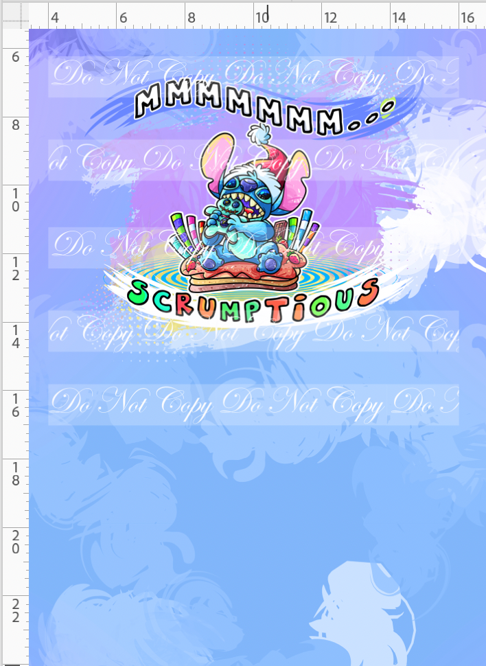 Gingerbread 626 - Panel - Scrumptious - Child