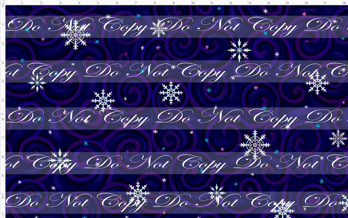 Gingerbread NBC - background - blue