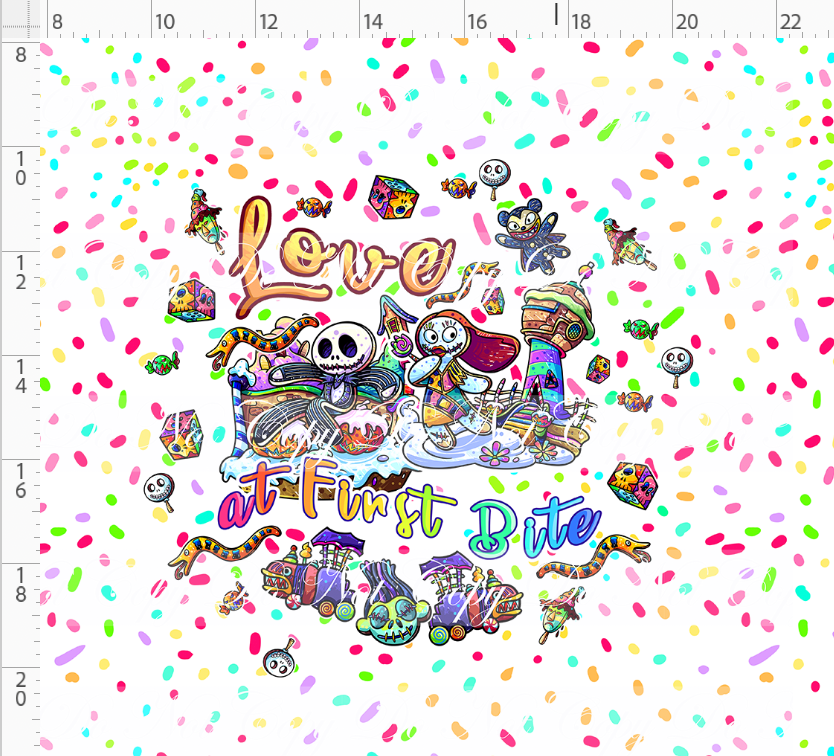 Gingerbread NBC - panel - love bite - sprinkles - adult