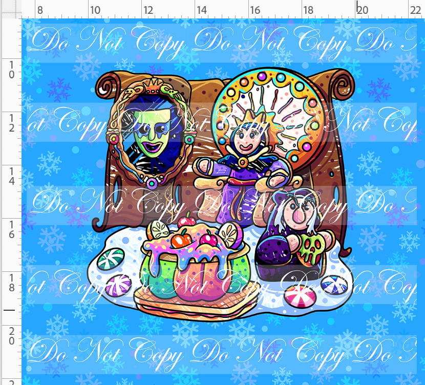 Gingerbread Villains - Panel - Apple witch - adult