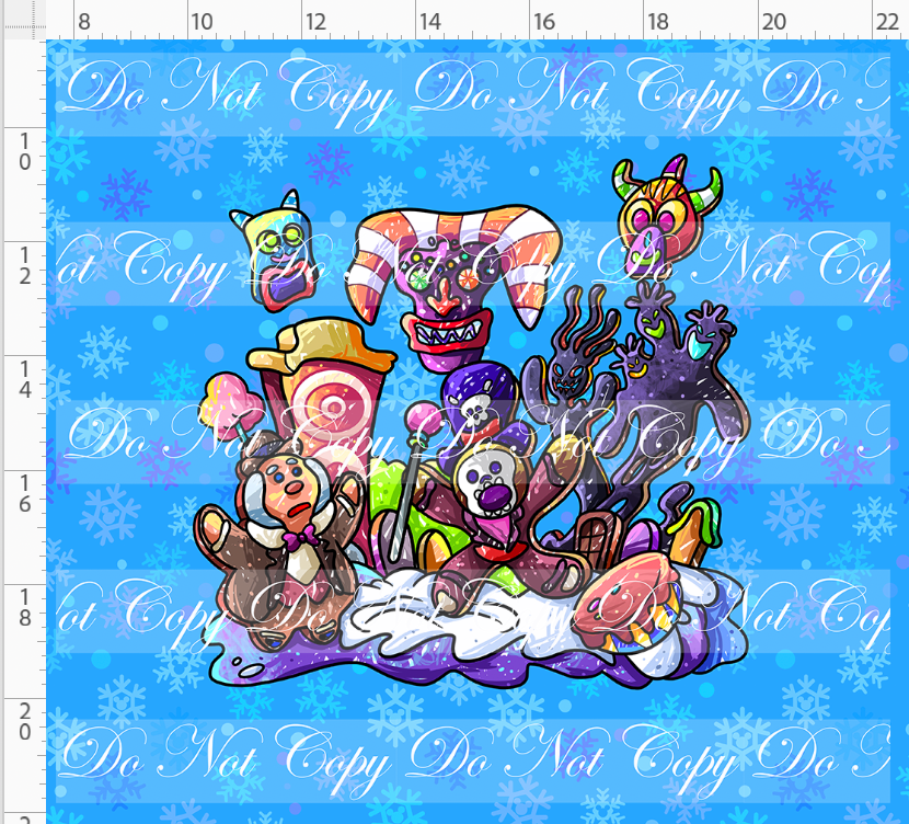 Gingerbread Villains - Panel - Card Man - adult