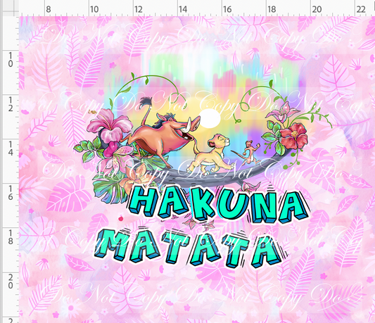 Hakuna Matata - panel - adult