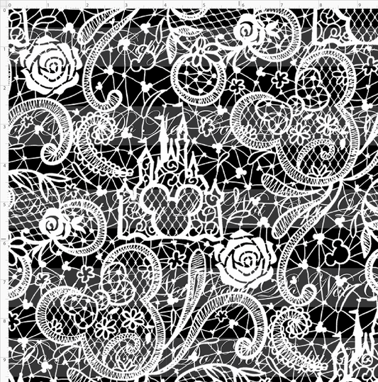 Happily Ever After Wedding-lace-white black-regular scale