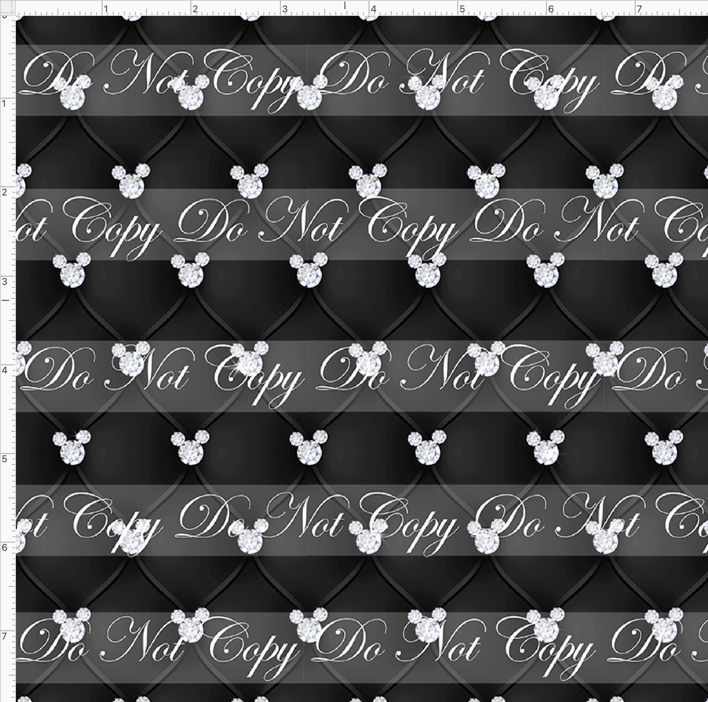 Happily Ever After Wedding-mouse head diamond-black-small scale