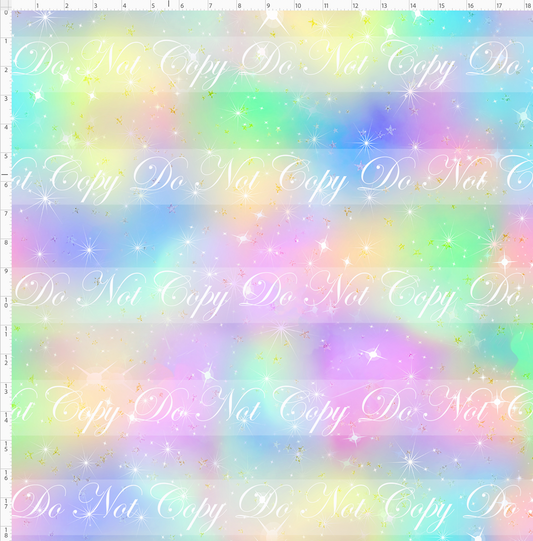 Heeler Hideaway - Background - Pastel Rainbow
