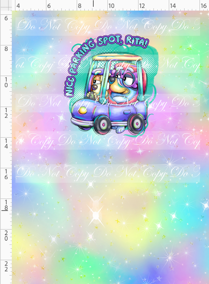 Heeler Hideaway - Panel - Rita - Rainbow - child