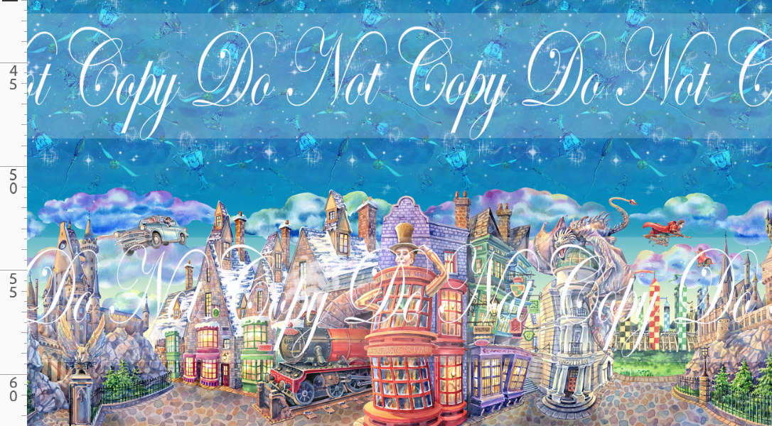 Hogwarts-NO CHARACTERS-Double Border