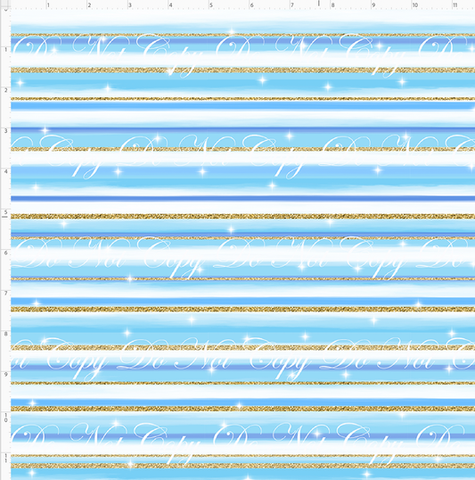 Holiday Humbug - Stripes - BLuE