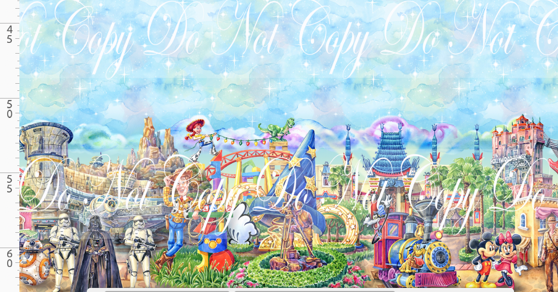 Hollywood Studio-Double Border
