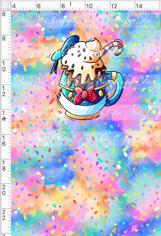 Hot Cocoa - Panel - Colorful - Don cup - Child