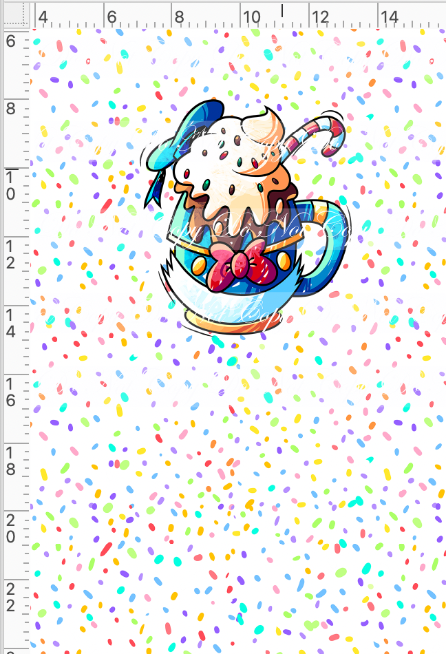 Hot Cocoa - Panel - White - Don cup - Child