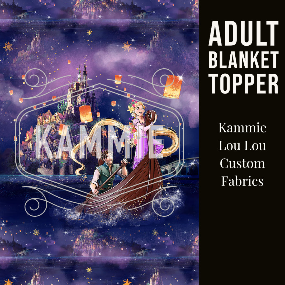 Illumination Night - Full Size Blanket Panel 58W x 72H
