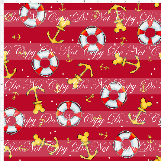 Its Cruise Time - Red Coordinate - Regular Scale