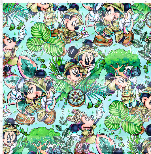 Jungle Journey - Main - Safari Duo - Regular Scale - Light Blue