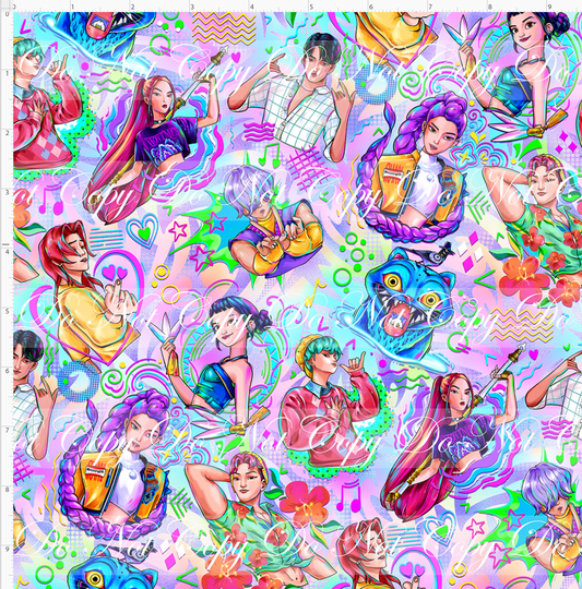 KPOP Huntrix - Singles - Multicolor - SMALL SCALE