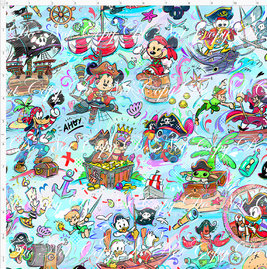Kawaii Pirates - Main - pastel - REGULAR SCALE