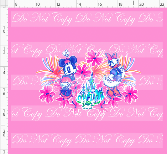 LP-Spring Floral Girls-Panel-Pink-adult