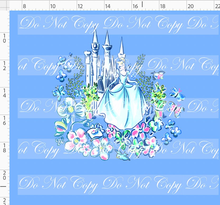 LP Inspired-Cindy-Panel-Cornflower-Adult