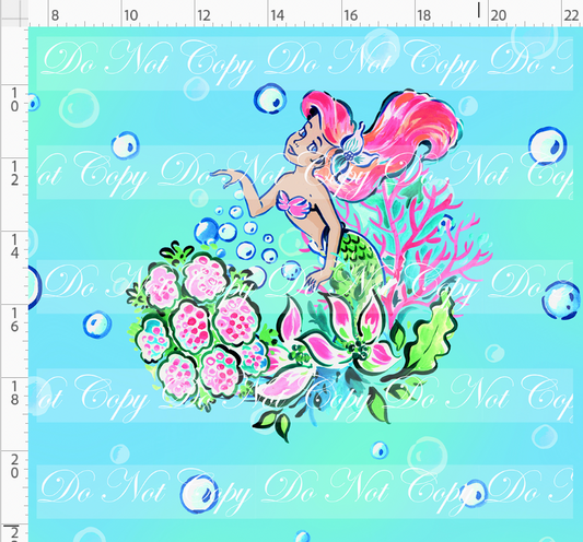 LP Inspired-Mermaid-panel-swimming-blue-adult
