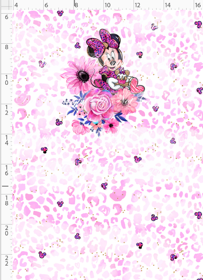 Leopard Lady-Panel-Cupcake-child
