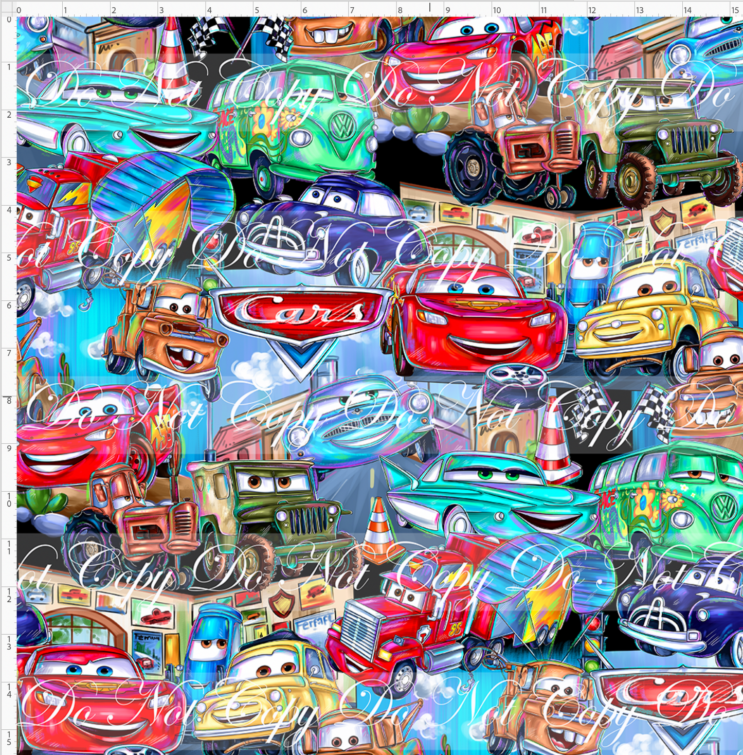 Lightening Cars - main - black - large scale
