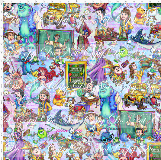 Magic In the Hallways - Main Design - Regular Scale - Pastel