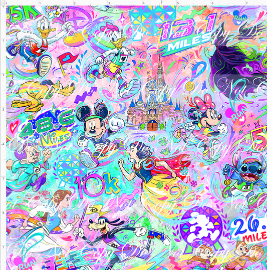Magical Miles - Coordinate - peach - SMALL SCALE