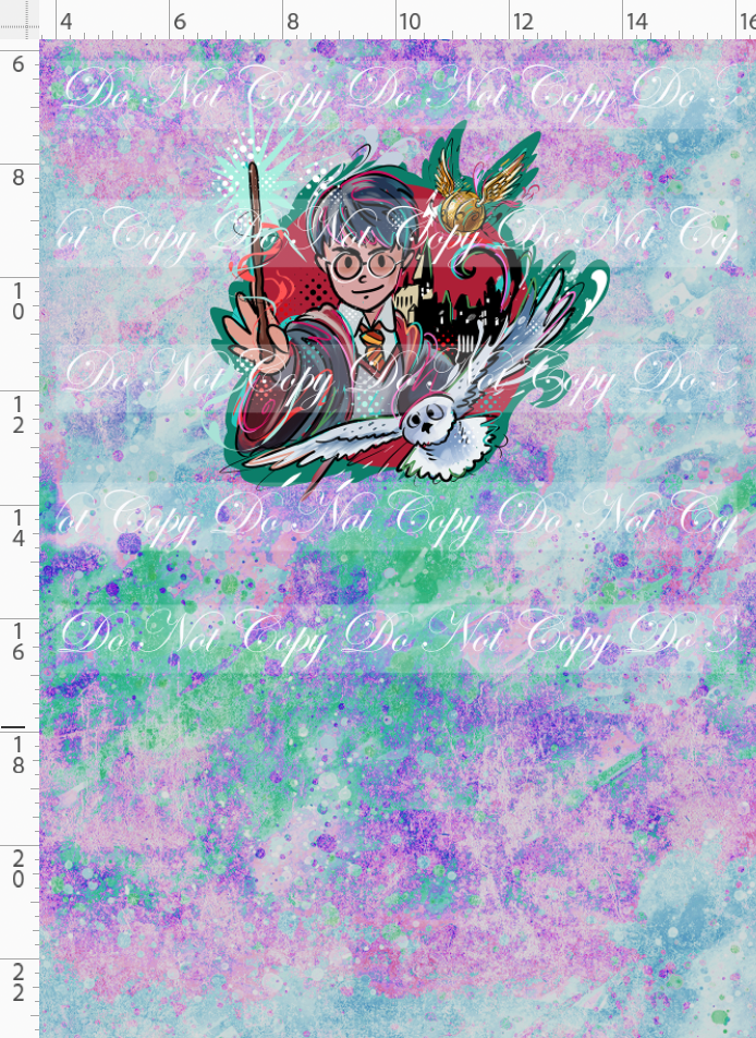 Magical Mischief-panel-harry-simple multicolor background-child