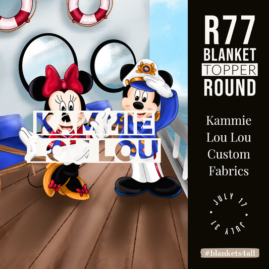 Magical Seas - Full Size Blanket Panel 58W x 72H