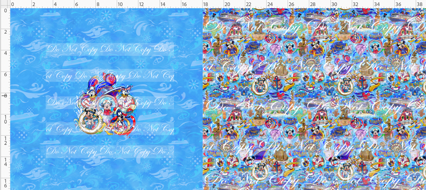 Magical Voyages-Bag Maker Roll-Small Scale max 6x6 image-light blue