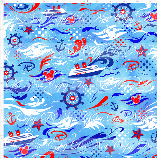 Magical Voyages - Coordinate - light blue - regular scale
